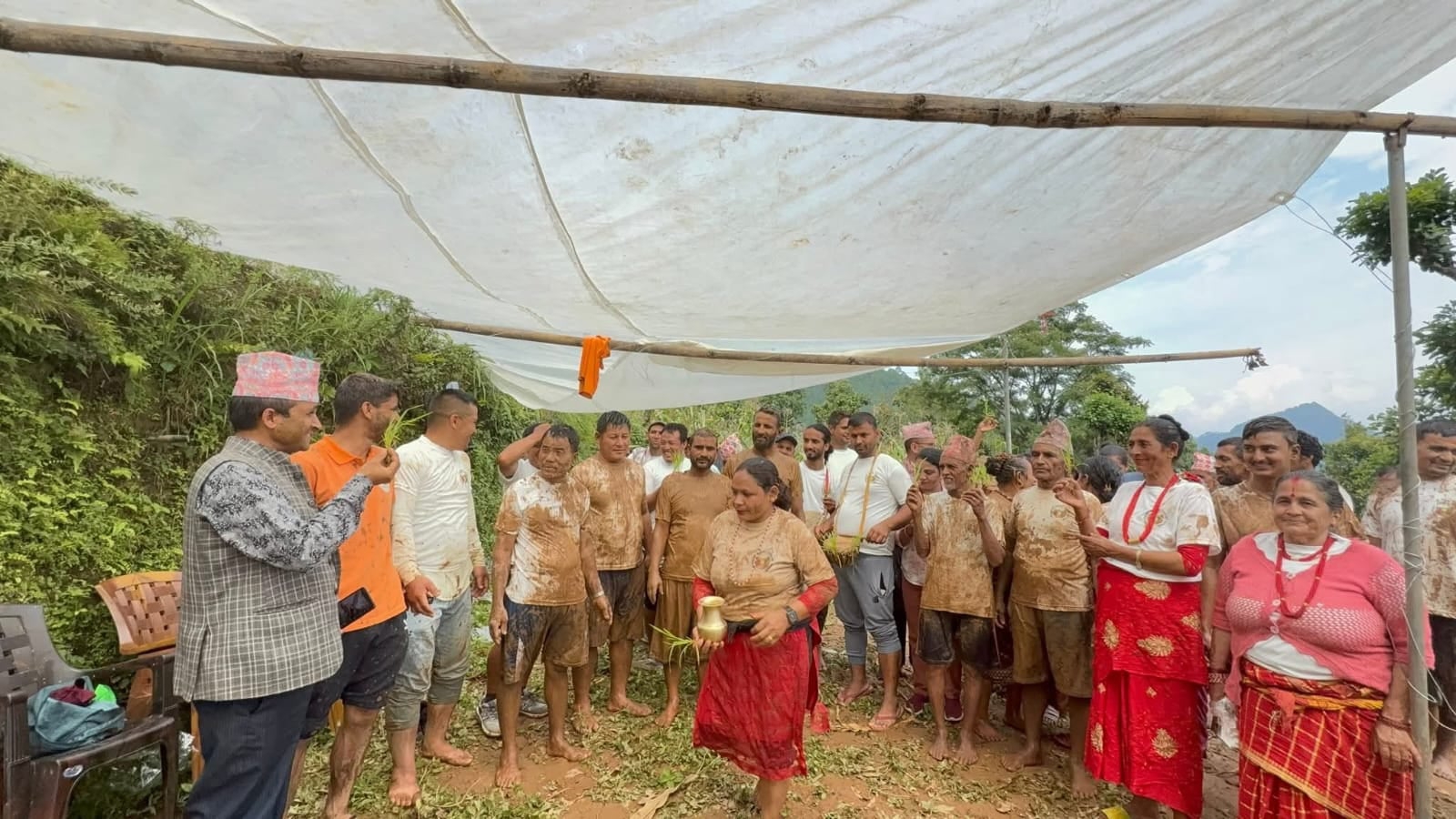 २३औँ राष्ट्रिय धान दिवस–०८३ काे अवसरमा रोपाइँ उत्सव सम्पन्न
